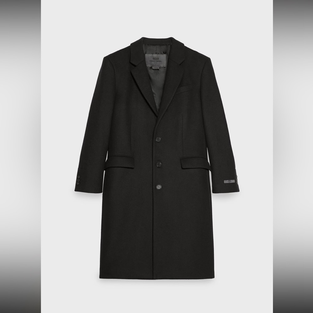 Steven Meisel x Zara Menswear style wool coat - Picture 3 of 7